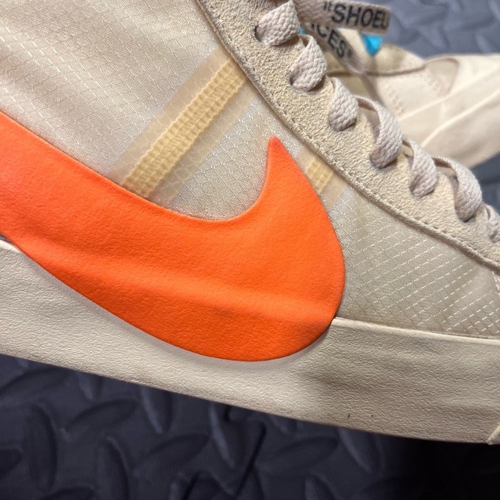 Size 8.5 - Nike Blazer Mid x OFF-WHITE All Hallows Eve 2018 USED EX AA38… - Picture 8 of 15
